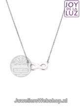 JOY de la LUZ JLN008-39 Layered Necklace Infinity Small 39-42cm